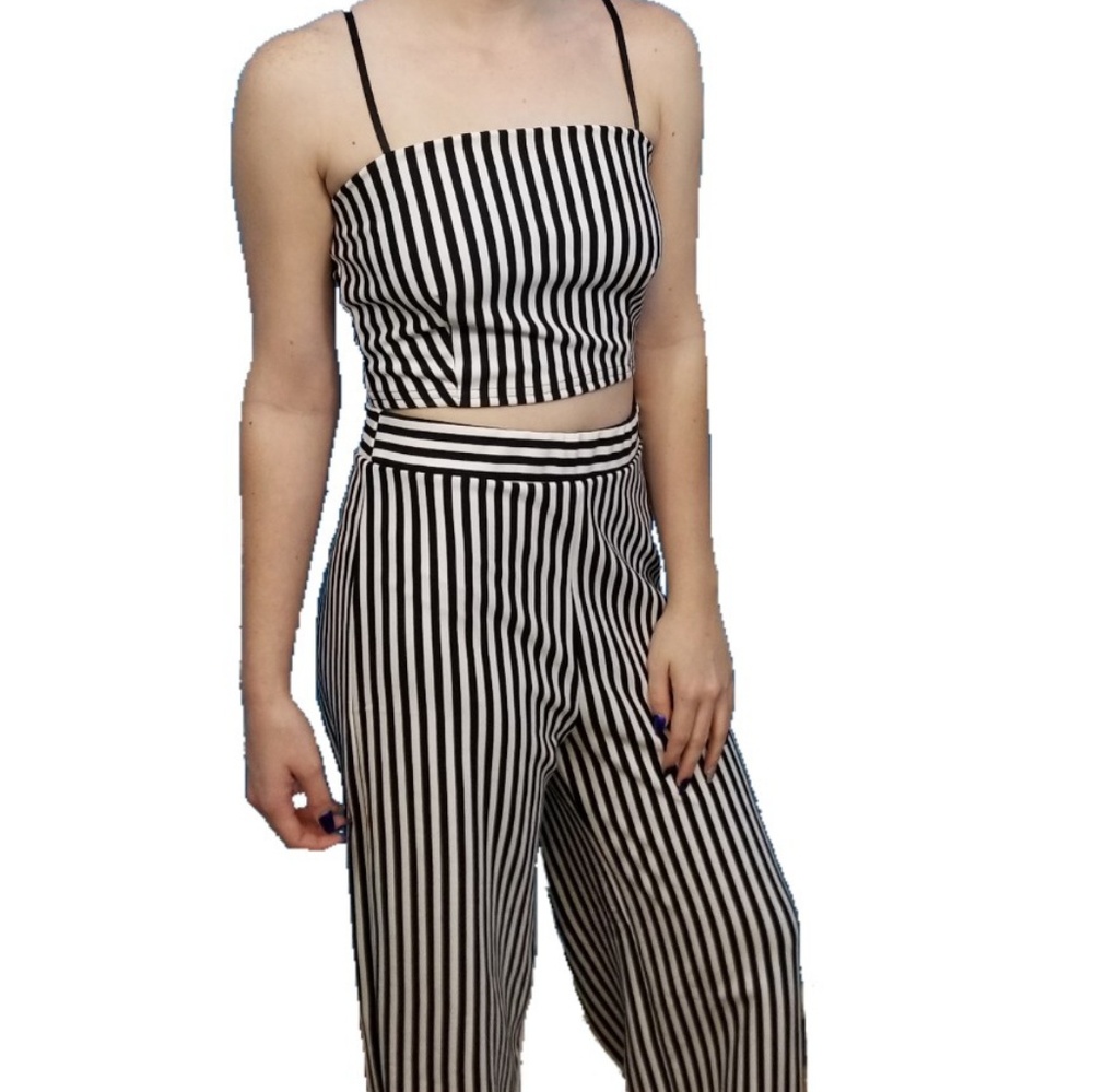 Stylewise Wide Leg Pant Set NWOT